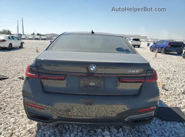 WBA7T2C03NCJ43914 2022 BMW 7 SERIES Серый Вид сзади