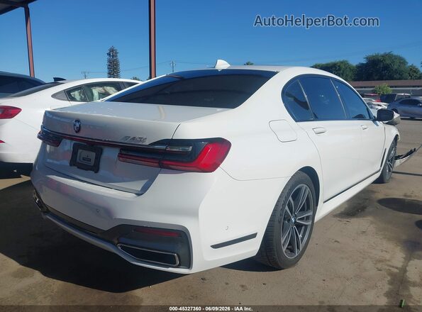 WBA7T2C06MCE94947 2021 BMW 7 SERIES White Հետևի աջ