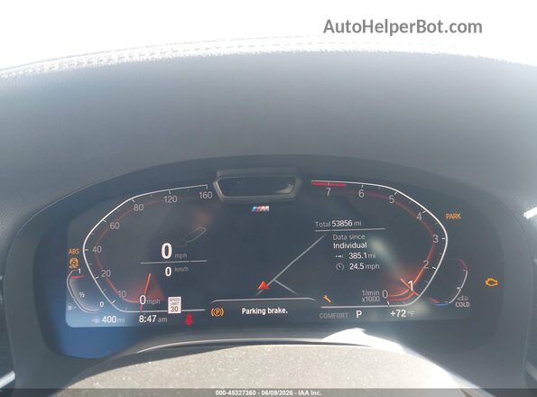 WBA7T2C06MCE94947 2021 BMW 7 SERIES White Հետևի նստատեղերի տեսք