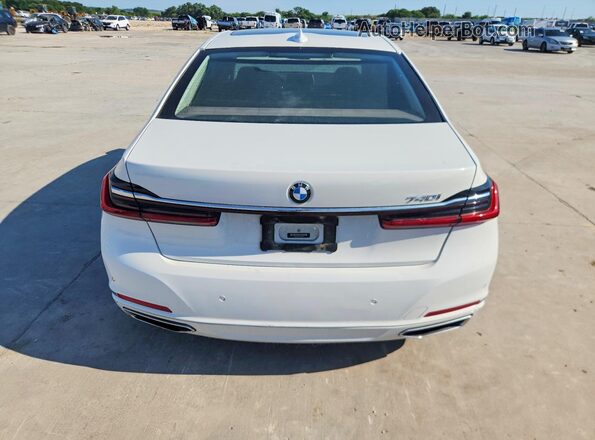 WBA7T2C07LCE43469 2020 BMW 7 SERIES White Հետևի տեսք
