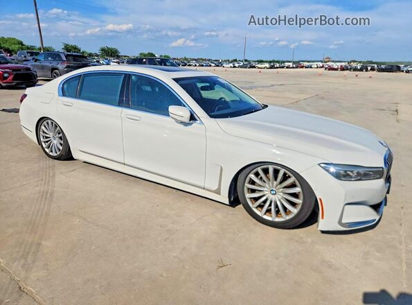 WBA7T2C07LCE43469 2020 BMW 7 SERIES White Առջևի աջ