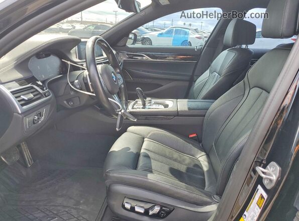 WBA7T2C07NCJ53362 2022 BMW 7 SERIES Black Սալոնի դիմացի տեսք