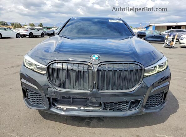 WBA7T2C07NCJ53362 2022 BMW 7 SERIES Black Դիմացի տեսք