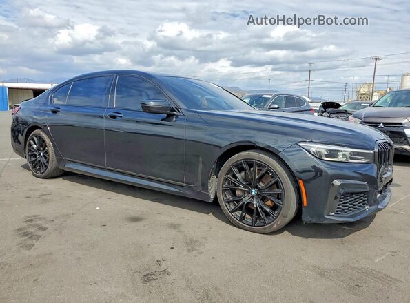 WBA7T2C07NCJ53362 2022 BMW 7 SERIES Black Առջևի աջ