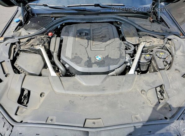 WBA7T2C07NCJ53362 2022 BMW 7 SERIES Black Սալոնի հետևի տեսք