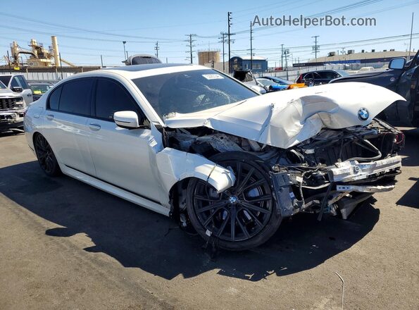 WBA7T2C08LCD43364 2020 BMW 7 SERIES White Առջևի աջ
