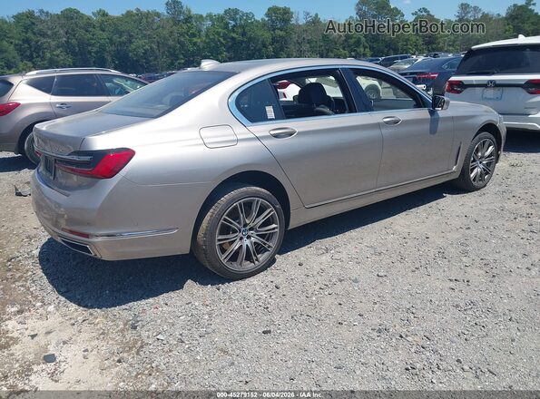 WBA7T4C02MCG36447 2021 BMW 7 SERIES Brown Հետևի աջ