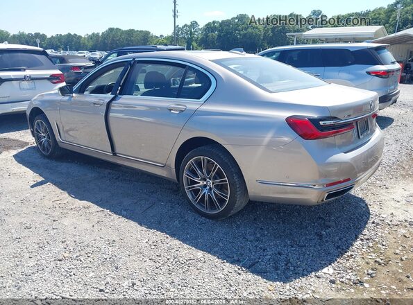 WBA7T4C02MCG36447 2021 BMW 7 SERIES Brown Հետևի ձախ