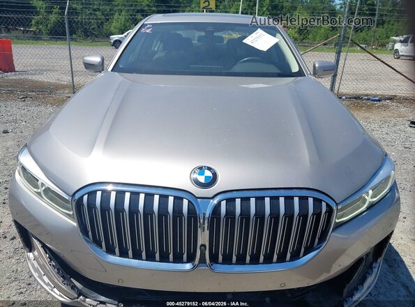 WBA7T4C02MCG36447 2021 BMW 7 SERIES Brown Սալոնի հետևի տեսք