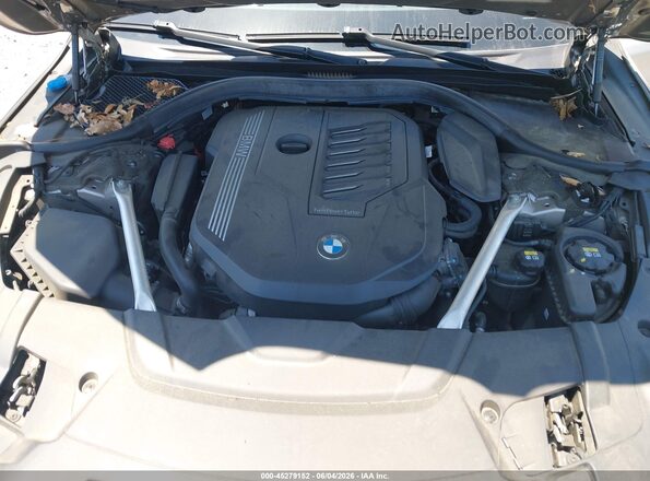 WBA7T4C02MCG36447 2021 BMW 7 SERIES Brown Հետևի տեսք