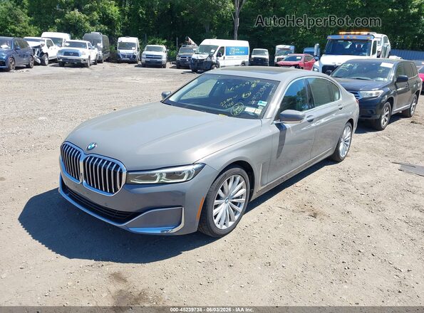 WBA7T4C08NCH51474 2022 BMW 7 SERIES Gray Передня ліва чверть