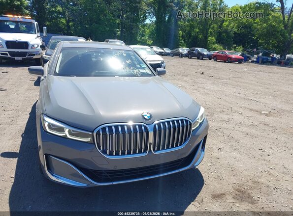 WBA7T4C08NCH51474 2022 BMW 7 SERIES Gray Вид спереду