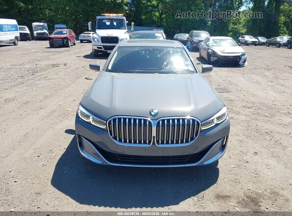 WBA7T4C08NCH51474 2022 BMW 7 SERIES Gray Вид щитка приладів