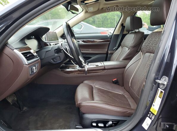 WBA7U2C02LGM27795 2020 BMW OTHER Gray Widok wnętrza z przodu