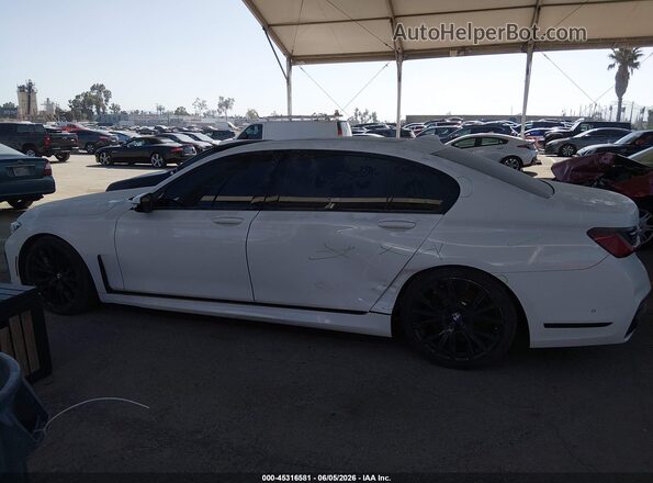 WBA7U2C02MCG00078 2021 BMW 7 SERIES Белый Панорамный вид салона 360°