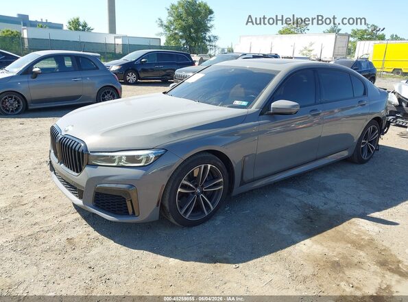 WBA7U2C04NCH50758 2022 BMW 7 SERIES Gray Przód lewy