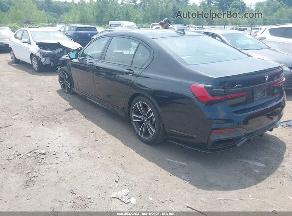 WBA7U2C06MCF11971 2021 BMW 7 SERIES Black Trasero izquierdo