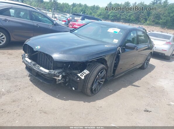 WBA7U2C06MCF11971 2021 BMW 7 SERIES Black Vista tres cuartos delantera izquierda