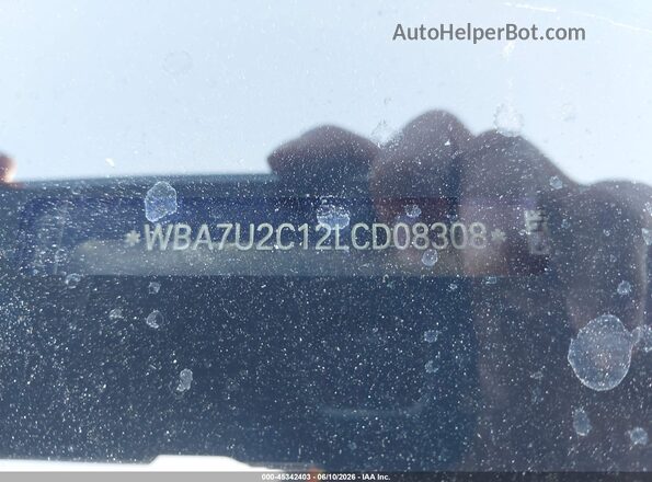 WBA7U2C12LCD08308 2020 BMW ALPINA Черный Вид подкапотного пространства