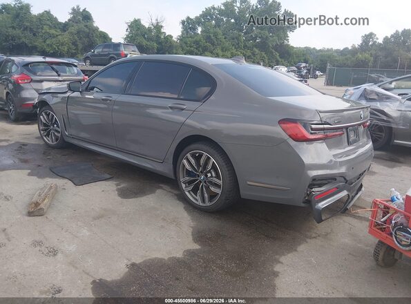 WBA7U6C02LBM63023 2020 BMW M760I Gray Հետևի ձախ
