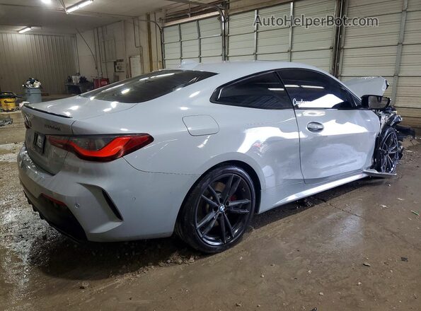 WBA83AP08PCM39720 2023 BMW M4 Gray Trasero derecho
