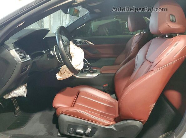 WBA83AP08PCM39720 2023 BMW M4 Gray Vista interior delantera