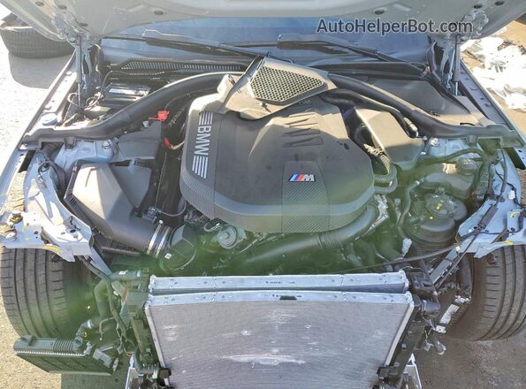 WBA83DA08TCV64446 2026 BMW M4 Gray Вид задньої частини салону