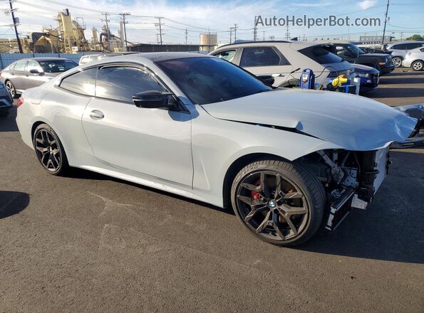 WBA83DA08TCV64446 2026 BMW M4 Gray Передня права чверть