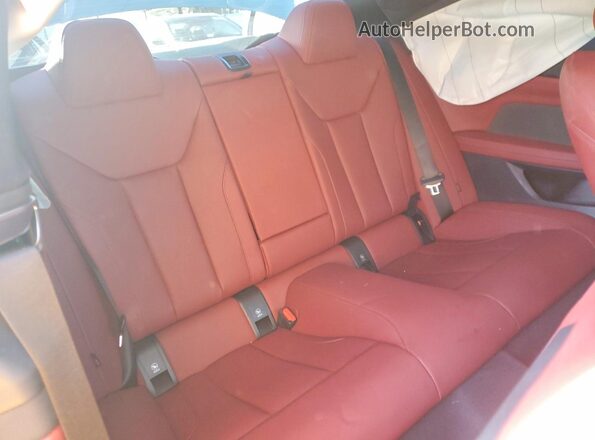 WBA83DA08TCV64446 2026 BMW M4 Gray Вид задніх сидінь