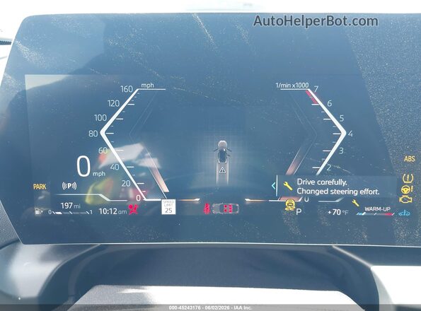 WBA83GG07T7T64529 2026 BMW 2 SERIES Gray Вид задніх сидінь