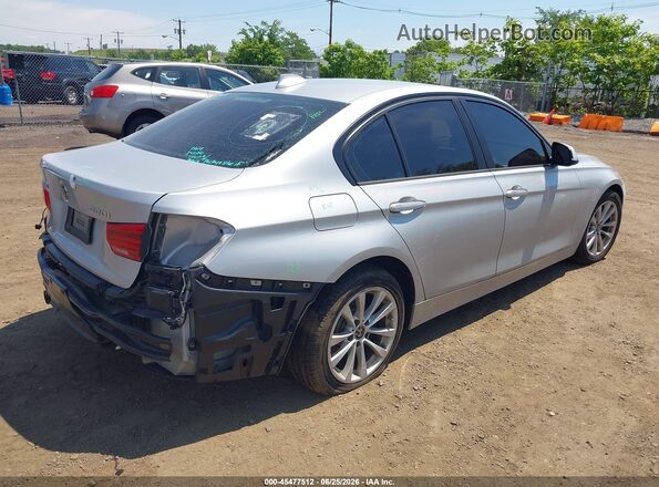 WBA8A3C51JA357995 2018 BMW 3 SERIES Silver Trasero derecho