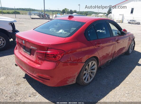 WBA8A3C55GK551772 2016 BMW 7 SERIES Red Trasero derecho