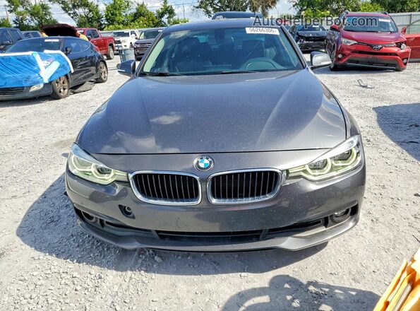 WBA8A3C56JA499890 2018 BMW 3 SERIES Gray Widok z przodu