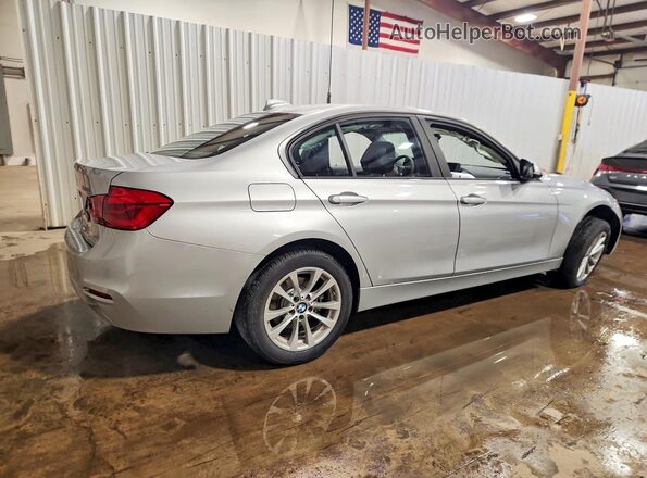 WBA8A3C58JA505334 2018 BMW 3 SERIES Серебряный Задняя правая четверть
