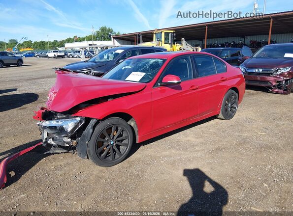 WBA8A3C59GK551290 2016 BMW 3 SERIES Red Przód lewy