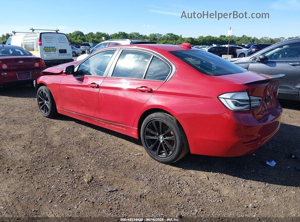 WBA8A3C59GK551290 2016 BMW 3 SERIES Red Tył lewy