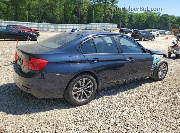 WBA8A9C56GK618317 2016 BMW 3 SERIES Синий Задняя правая четверть
