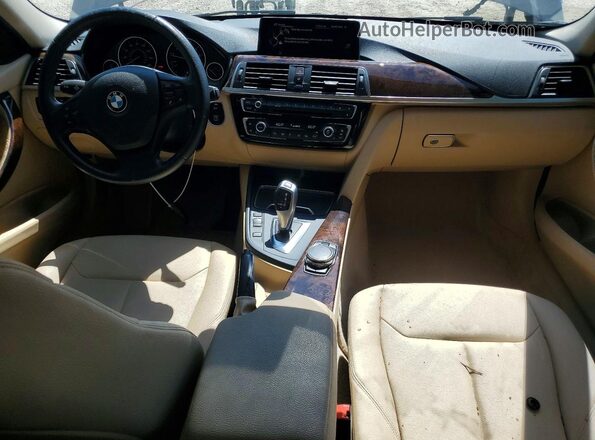 WBA8A9C56GK618317 2016 BMW 3 SERIES Синий Вид панели приборов