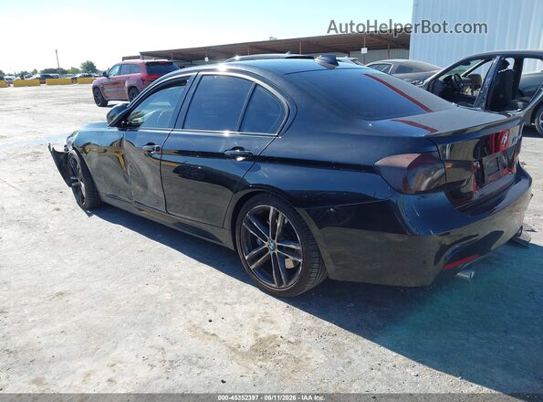 WBA8B3C55JK385077 2018 BMW 3 SERIES Black Tył lewy