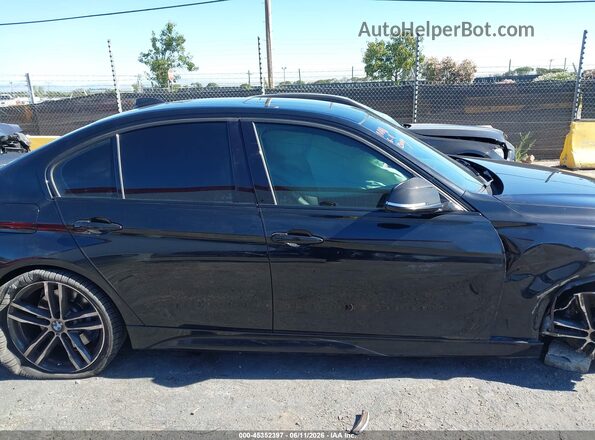 WBA8B3C55JK385077 2018 BMW 3 SERIES Black Widok wnętrza z tyłu