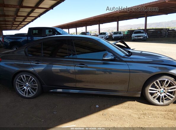 WBA8B3C56GK383685 2016 BMW 3 SERIES Gray Սարքավորումների վահանակի տեսք