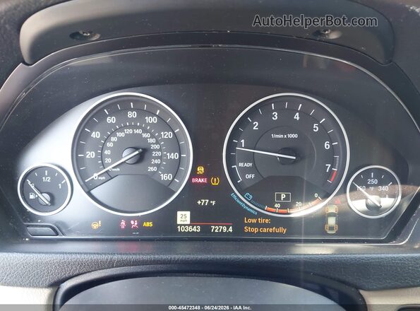 WBA8B3C59GK383468 2016 BMW 3 SERIES White უკანა სავარძლების ხედი