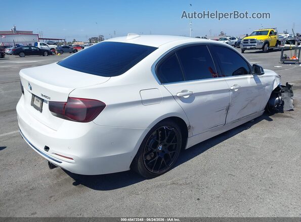 WBA8B3C59GK383468 2016 BMW 3 SERIES White უკანა მარჯვენა