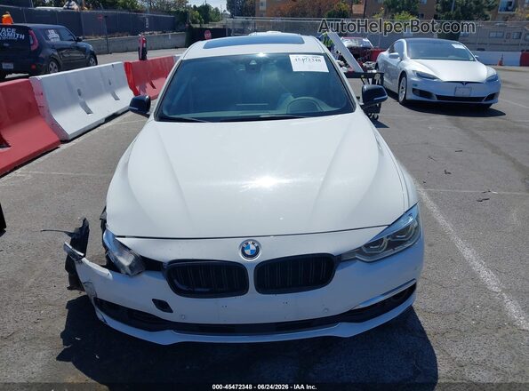 WBA8B3C59GK383468 2016 BMW 3 SERIES White ხელსაწყოთა პანელის ხედი