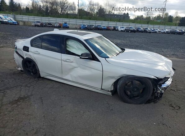 WBA8B3G37HNU35964 2017 BMW 3 SERIES White Przód prawy