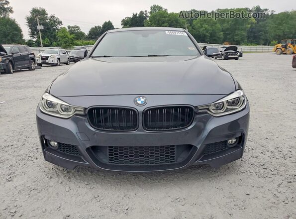 WBA8B3G54HNU35163 2017 BMW 7 SERIES Gray Вид спереду