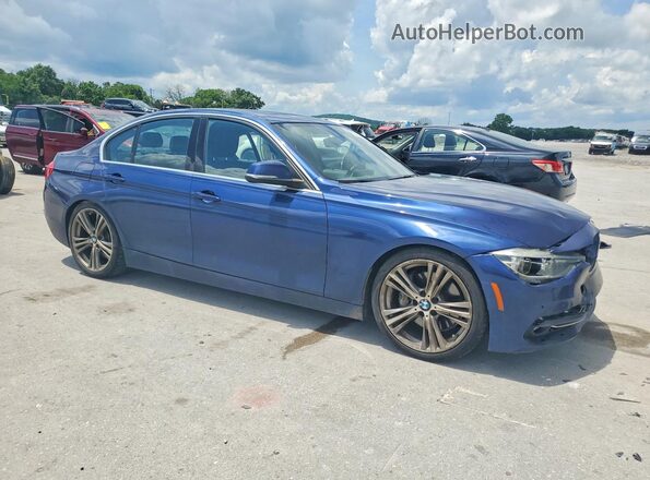 WBA8B3G59GNT63083 2016 BMW OTHER Синий Передняя правая четверть