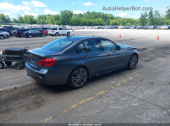 WBA8B3G5XGNT91992 2016 BMW 3 SERIES Gray Задня права чверть