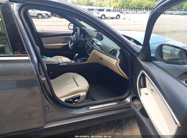 WBA8B3G5XGNT91992 2016 BMW 3 SERIES Gray Вид салону спереду