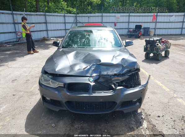 WBA8B3G5XGNT91992 2016 BMW 3 SERIES Gray Вид щитка приладів